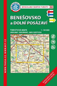 Beneovsko a Doln Poszav - mapa KT 1:50 000 slo 40 - Klub eskch Turist