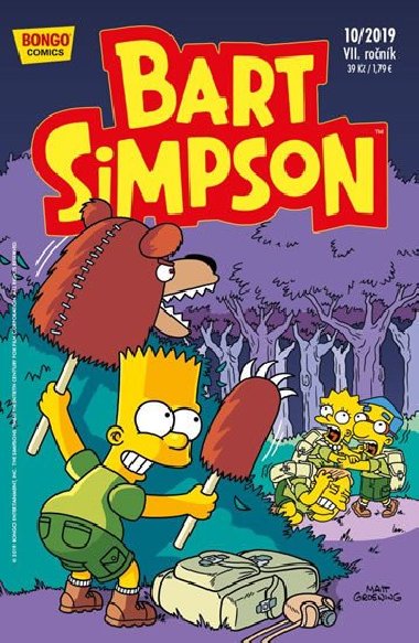 Simpsonovi - Bart Simpson 10/2019 - Matt Groening