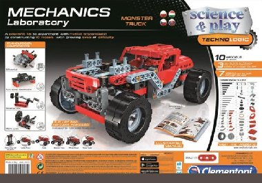 Clementoni - Mechanická laboratoř - monster truck - neuveden