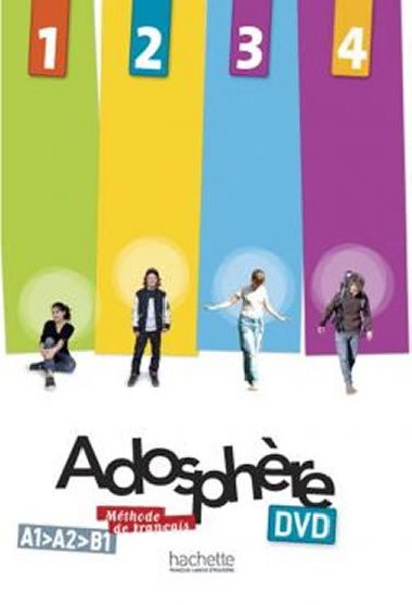 Adosphere 1, 2, 3, 4 (A1,A2,B1) DVD PAL - kolektiv autor
