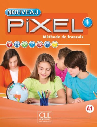 Nouveau Pixel 1 - Niveau A1 - Livre + DVD - Favret Catherine