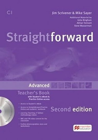 Straightforward 2nd Ed. Advanced: Teachers Book + eBook Pack - Kerr Philip