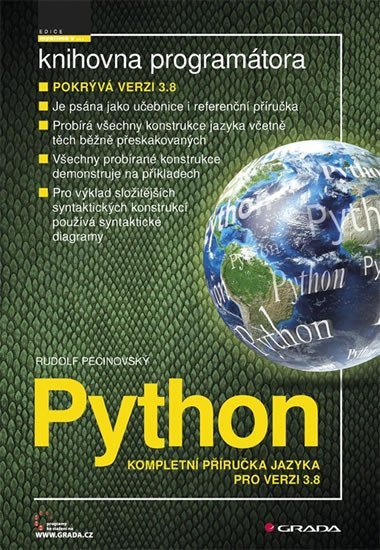 Python  - kompletn pruka jazyka pro verzi 3.8 - Rudolf Pecinovsk
