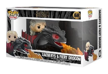Funko POP Rides: Game of Thrones - Daenerys on Fiery Drogon - neuveden