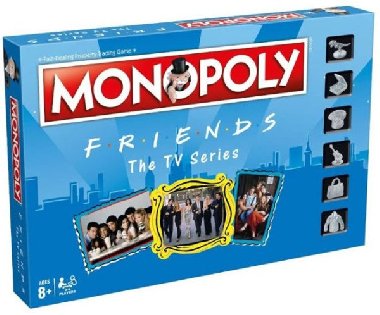 Monopoly Friends - Ptel - esk vydn - Winning Moves