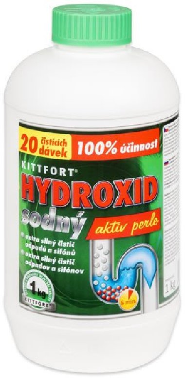 Hydroxid sodn 1 kg - neuveden