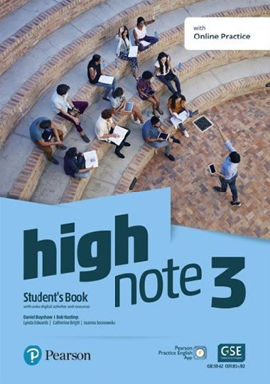 High Note 3 Students Book + Basic Pearson Exam Practice (Global Edition) - Brayshaw Daniel