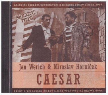 Jan Werich, Miroslav Hornek: Caesar CD - Werich Jan, Hornek Miroslav
