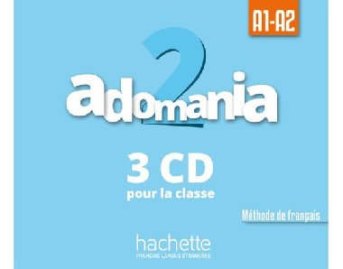 Adomania 2 (A1-A2) CD audio classe /3/ - Himber Celine