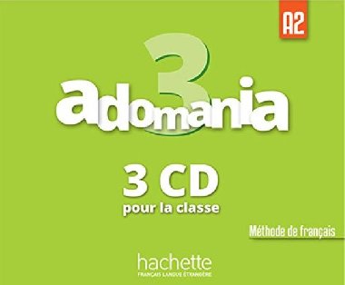 Adomania 3 (A2) CD audio classe/3/ - Himber Celine
