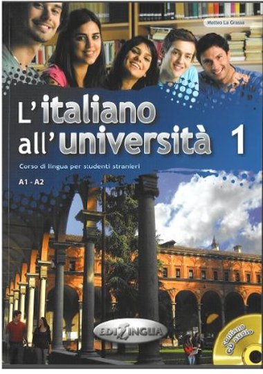Litaliano alluniversita 1(A1-A2) + CD Audio - La Grassa Matteo