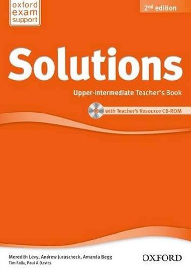 Solutions 2nd edition Upper-Intermediate Teachers book (without CD-ROM) - McGuinnes Rnn