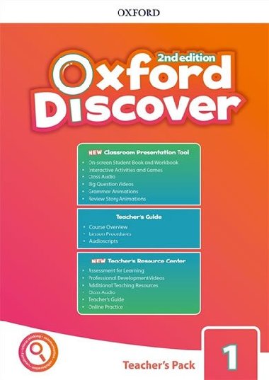 Oxford Discover 1 Teachers Pack with Classroom Presentation Tool (2nd) - Wetz Ben