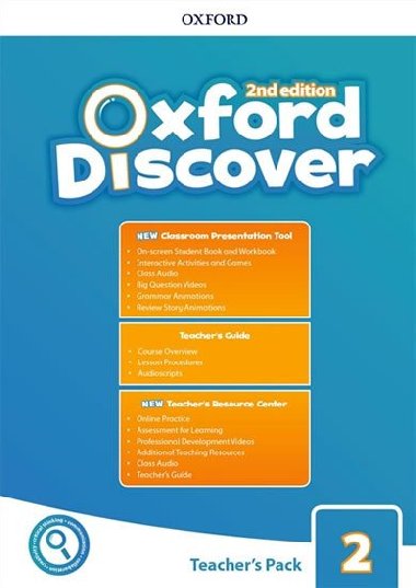 Oxford Discover 2 Teachers Pack with Classroom Presentation Tool (2nd) - Wetz Ben