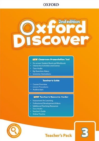 Oxford Discover 3 Teachers Pack with Classroom Presentation Tool (2nd) - Wetz Ben