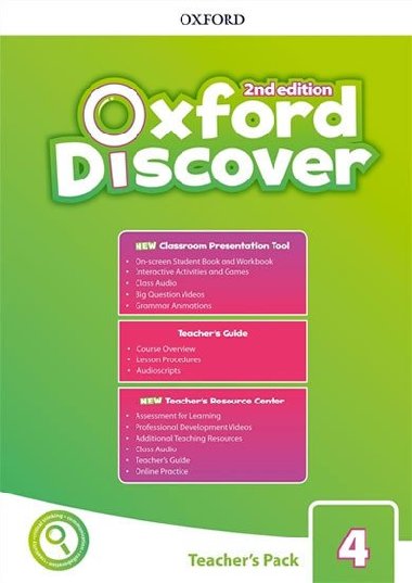 Oxford Discover 4 Teachers Pack with Classroom Presentation Tool (2nd) - Wetz Ben