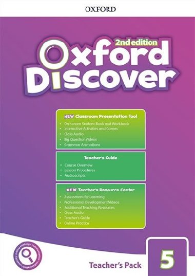 Oxford Discover 5 Teachers Pack with Classroom Presentation Tool (2nd) - Wetz Ben
