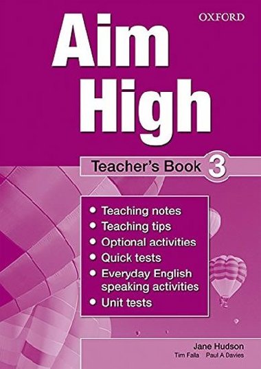 Aim High 3 Teacher´s Book - Hudson Jane