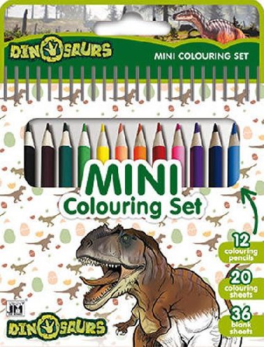 Dinosaui - Mini set s pastelkami - neuveden