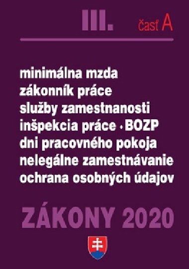 Zkony 2020 III. as A - 