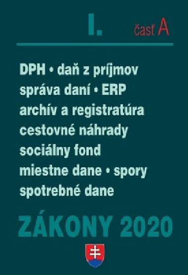 Zkony 2020 I. as A - 