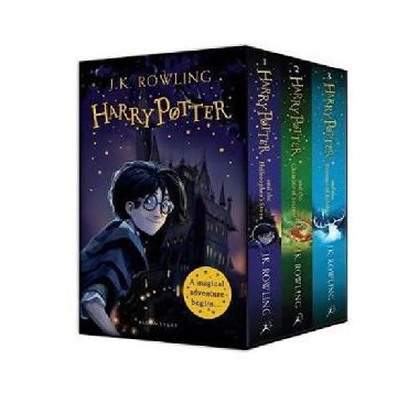 Harry Potter 1-3 Box Set: A Magical Adventure Begins - Rowlingov Joanne Kathleen