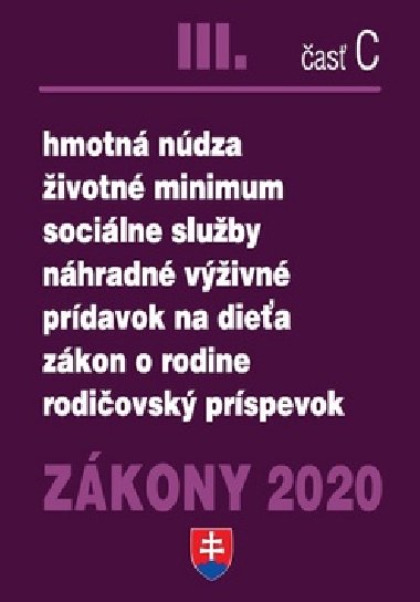 Zkony 2020 III. as C - 