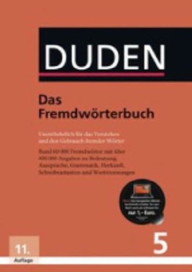 Duden Band 5 - Das Fremdwrterbuch (11. Auflage) - kolektiv autor