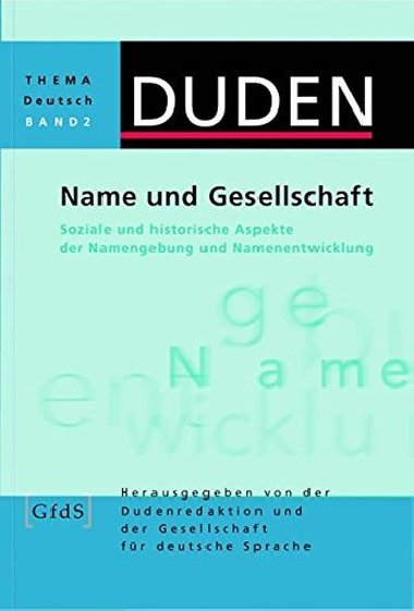 Duden Thema Deutsch 2 - Name und Gesellschaft - kolektiv autor