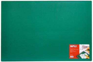 APLI ezac podloka oboustrann 900 x 600 mm PVC - zelen - neuveden