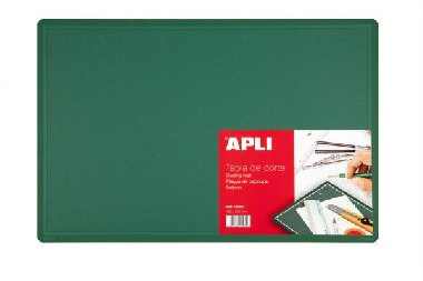 APLI řezací podložka oboustranná 450 x 300 mm PVC - zelená - neuveden