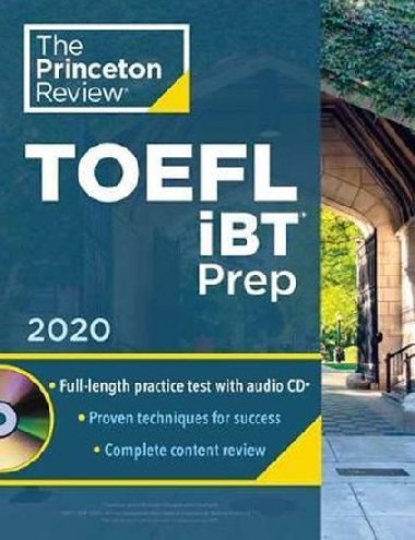 Princeton Review TOEFL iBT Prep with Audio CD, 2020 - neuveden