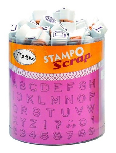Razítka StampoScrap - tři abecedy - neuveden