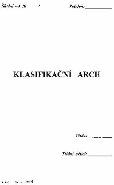 Klasifikan arch (3 x A4 sloen) - neuveden