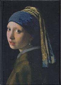 Notebook Johann Vermeer Girl With a Pearl Ring - Flame Tree