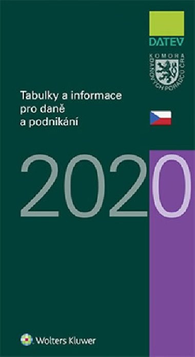 Tabulky a informace pro dan a podnikn 2020 - Ivan Brychta; Marie Hajmanov; Petr Kamenk