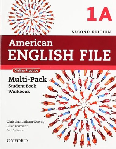 American English File1 MultiPACK 1A (without iTutor & iChecker CD-ROMs).2nd - Latham-Koenig Christina; Oxenden Clive; Selingson Paul