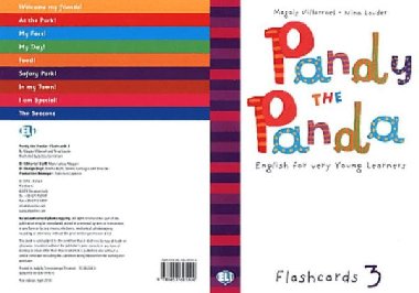 Pandy the Panda - 3 Flashcards - Villarroel Magaly