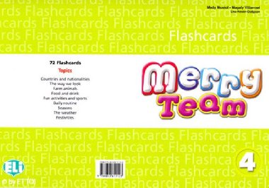 Merry Team - 4 Flashcards - Musiol Mady