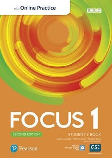 Focus 1 Students Book with Standard Pearson Practice English App (2nd) - Uminska Marta