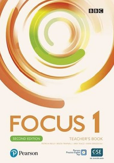 Focus 1 Teachers Book with Pearson Practice English App (2nd) - Reilly Patricia