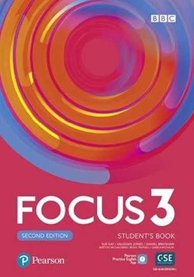Focus 3 Students Book with Basic Pearson Practice English App (2nd) - Kay Sue