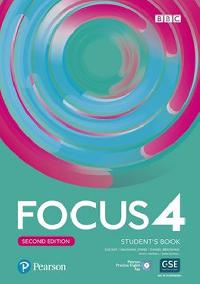Focus 4 Students Book with Basic Pearson Practice English App (2nd) - Kay Sue