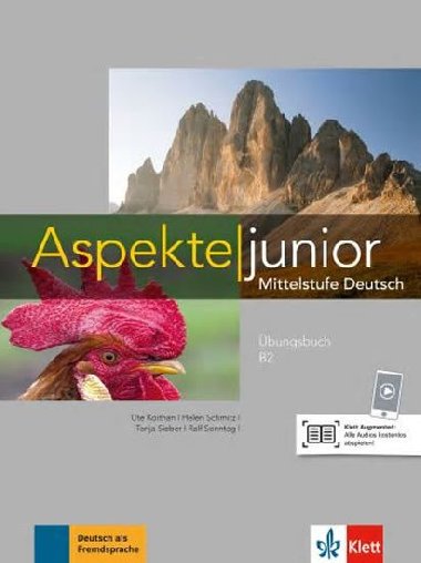 Aspekte junior 2 (B2) - Arbeitsbuch + online MP3 - neuveden