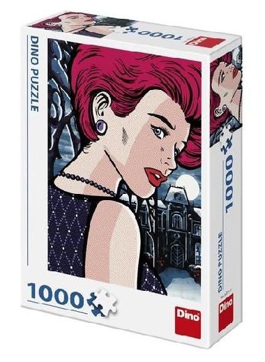 Pop art - Tajemn ena 1000 Puzzle nov - 