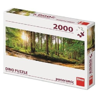 Svtn v lese 2000 panoramic Puzzle nov - 