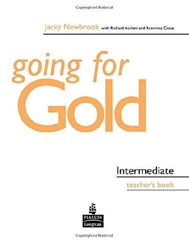 Going for Gold Intermediate Teachers Book - Newbrook Jacky