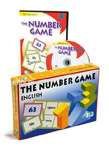 Lets Play in English:The Number Game Game Box and Digital Edition - kolektiv autor
