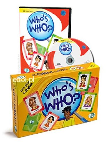 Lets Play in English: Whos Who? Game Box and Digital Edition - kolektiv autor