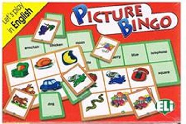 Lets Play in English: Picture Bingo - kolektiv autor